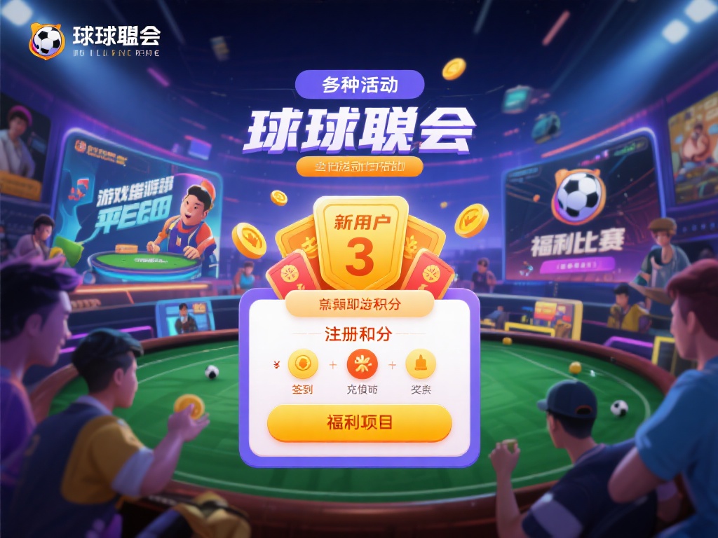 不仅仅是游戏多样化，球盟会还为玩家提供了一系列活动