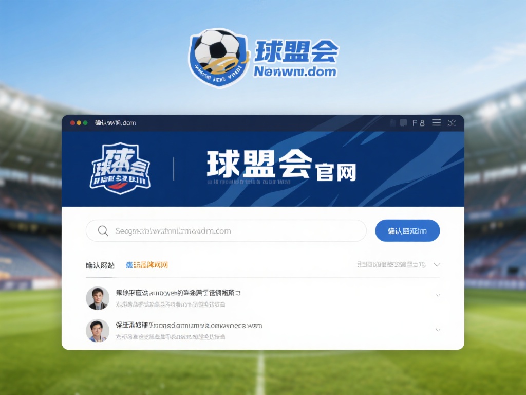 确认官网域名：在访问球盟会官方网站时，首先确保您正